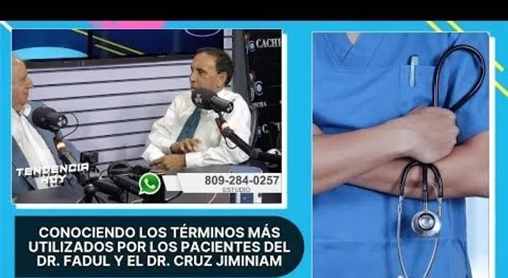 Los términos más usados por pacientes de los doctores Fadul y Cruz Jiminian
