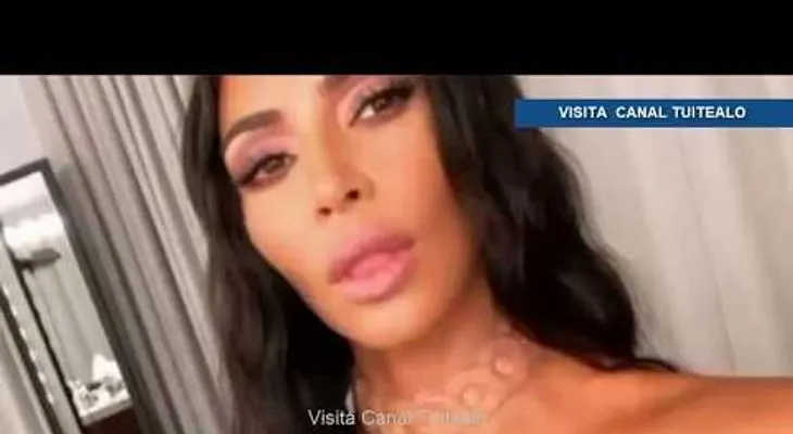 Kim Kardashian y su nueva forma de llamar la atención con implante de un collar bajo la piel   