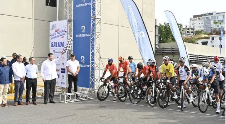 Torre Banreservas: punto de partida para 47ª edición Vuelta Ciclística Independencia Nacional
