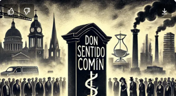 "Don Sentido Común: trágico fallecimiento"