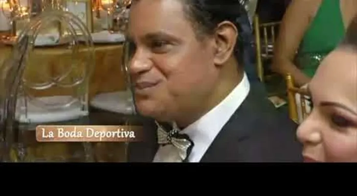 Reconocimiento a Sammy Sosa en la boda de Franklin Mirabal
