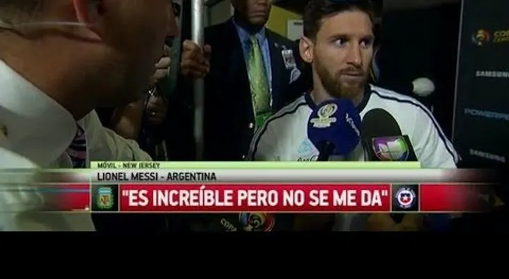 Lionel Messi: "Se terminó para mí la Selección" (VIDEO)