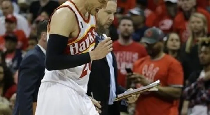 Korver, de los Hawks, se perderá el resto de los playoffs 
