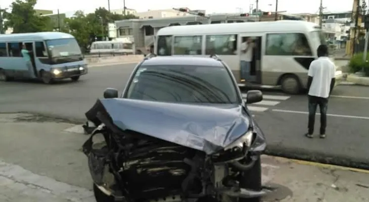Periodista Edith Febles sufre accidente