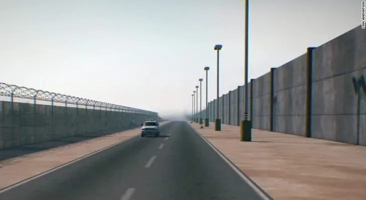 La única pared que este magnate de la construcción no quiere construir