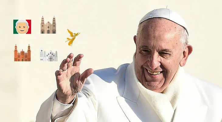 Twitter lanza emoticones y etiquetas para seguir al papa Francisco en México