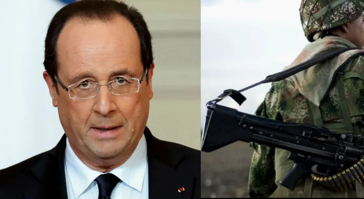 Francois Hollande visitará zona donde estarán las FARC