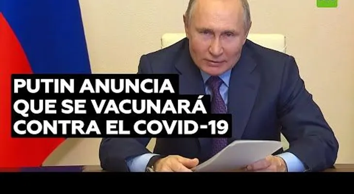Putin afirma que vacuna Sputnik V es eficaz contra todas las variantes del coronavirus 