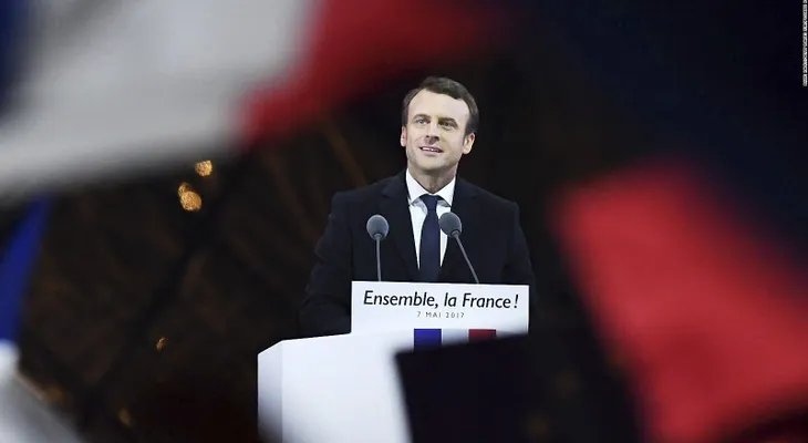 París celebra la victoria de Macron: "Es un nuevo comienzo para Francia"