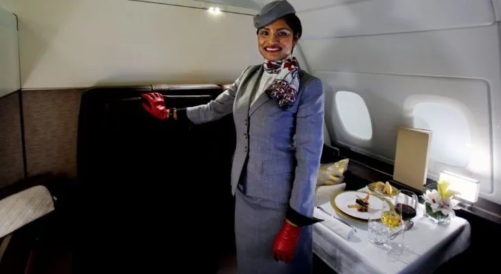 Una aerolínea ofrecerá todos los lujos: cuarto y baño privado