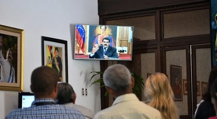 Maduro denuncia planes de intervención de EEEU en Venezuela