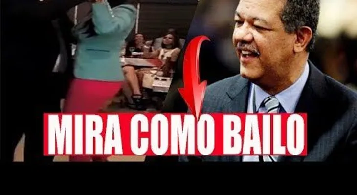 Leonel Fernández y su baile que motiva comentarios
