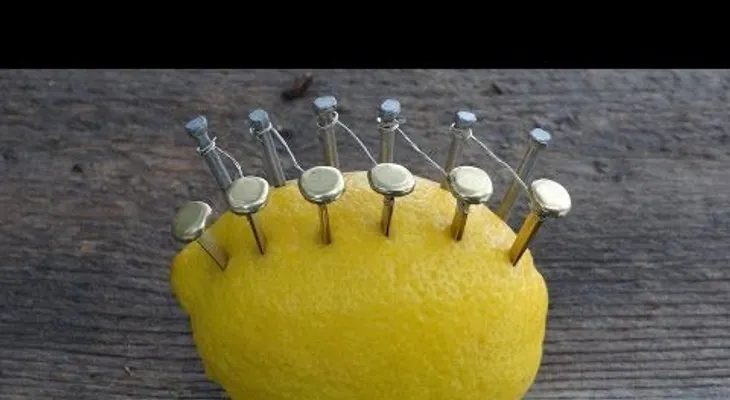 ¡Así de simple! ¿Cómo hacer una fogata con un limón?
