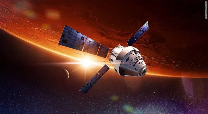 La NASA enciende la nave espacial que llevaría a los humanos a Marte