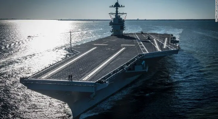 Con su nuevo portaaviones, EE.UU. "envía un mensaje de 100.000 toneladas al mundo"