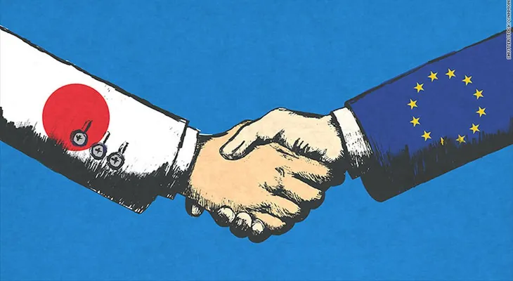 La Unión Europea y Japón firman un acuerdo comercial que cubre un tercio de la economía mundial
