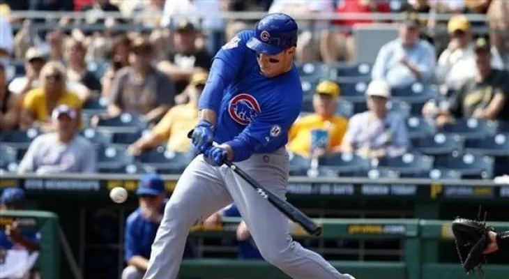 Rizzo dispara jonrón y Cachorros se acercan a Piratas