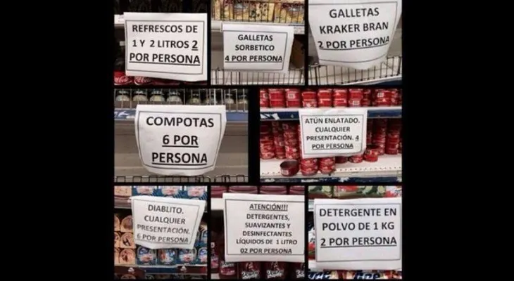 Lo que Nicolás Maduro intenta silenciar: la imagen del racionamiento en Venezuela