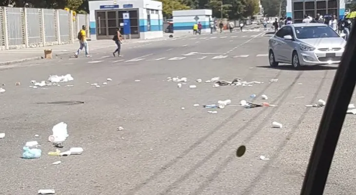 Protestan en la UASD por prohibición a estudiantes a seleccionar materias en centros regionales