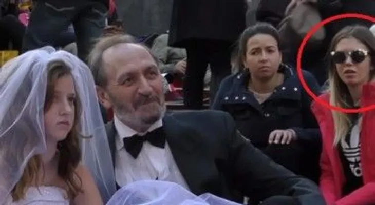 El novio de 66 años y la novia de? 12. La reacción de los demás fue impensable?