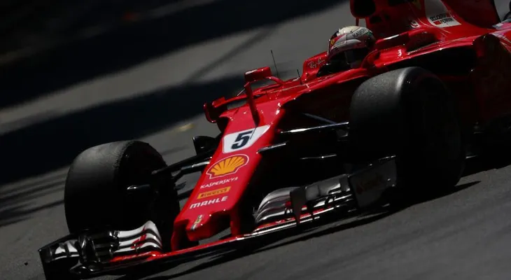 Vettel le da la victoria a Ferrari en el GP de Mónaco