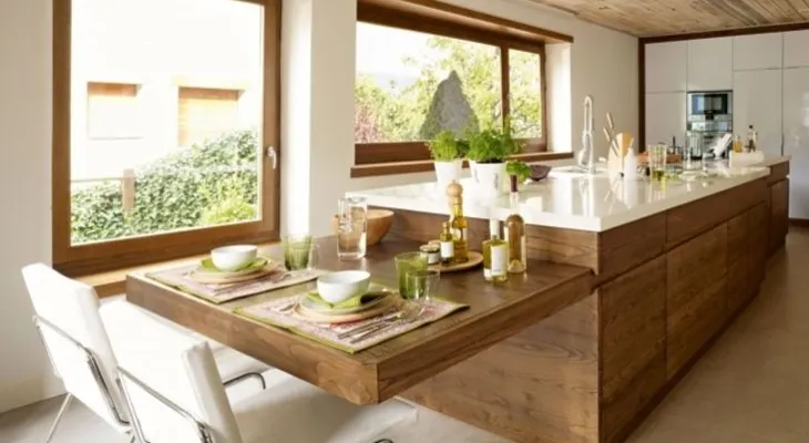 Con vegetación en el área de cocina se gana mucho