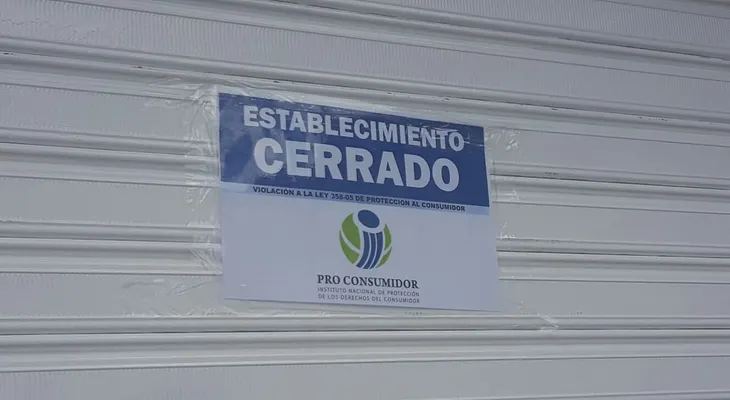 Pro Consumidor cierra supermercado por rapto de empleados