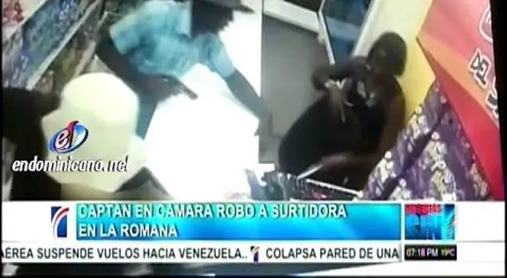 Crimenes y delitos no cesan y policías con salario de miseria; asaltan surtidora (VIDEO)