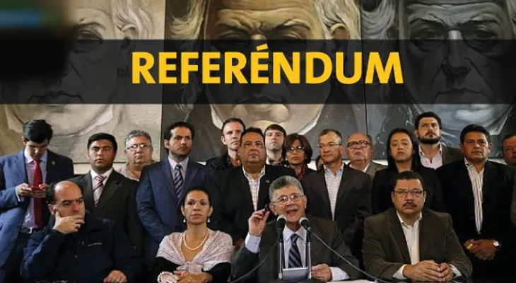 Oposición venezolana anuncia referendo para salir de Maduro
