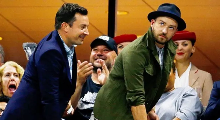 Jimmy Fallon y Justin Timberlake bailan Single Ladies; en US Open