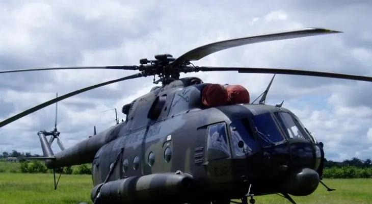 Helicóptero del Ejército nicaragüense cae a tierra con nueve soldados