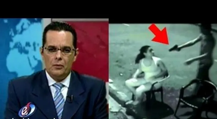 Estaba chateando en un colmado, y mira cómo lo atracan 