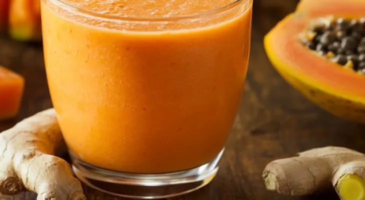 Jugo de papaya con jengibre: el remedio que tu cuerpo agradecerá