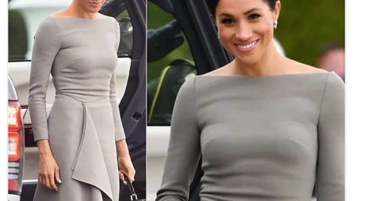 Meghan Markle deja ver sostén y no paran las críticas