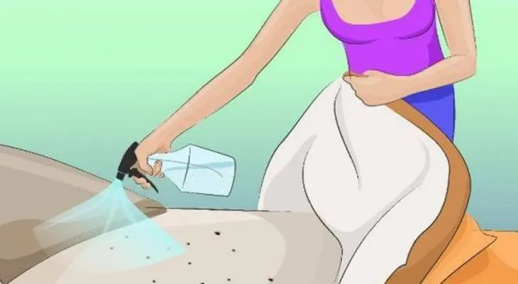 Esta mujer rocío alcohol en su cama, y mira lo que descubrió...