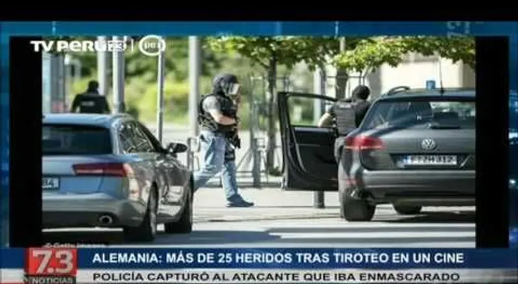 Un muerto y 50 heridos por tiroteo en cine de Alemania (VIDEO)