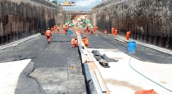 Avanzan trabajos en avenidas de la capital