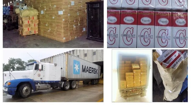 Incautan cigarrillos valorado en más de RD$50 milllones