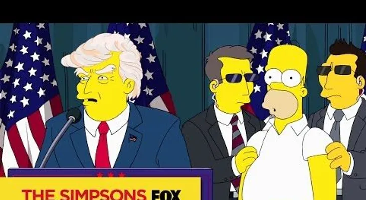En nuevo episodio, Los Simpson se burlan de Donald Trump 