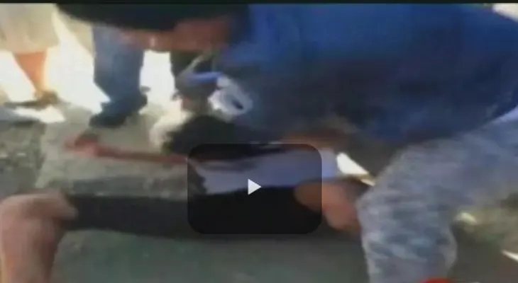 Un ladrón intenta atracar una mujer embarazada (VIDEO)