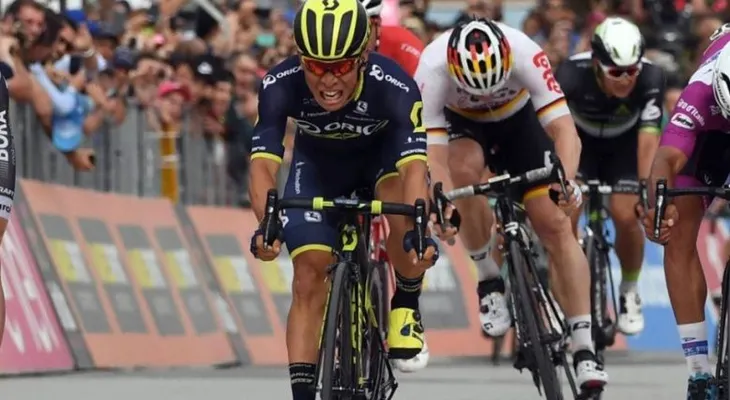 Caleb Ewan gana 7ma del Giro, Gaviria 2do, Jungels sigue de líder