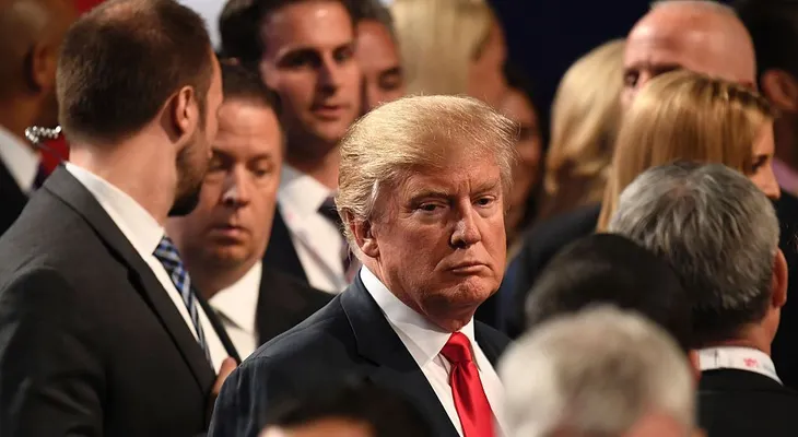 La reacción de Trump cuando terminó el debate está dando de qué hablar
