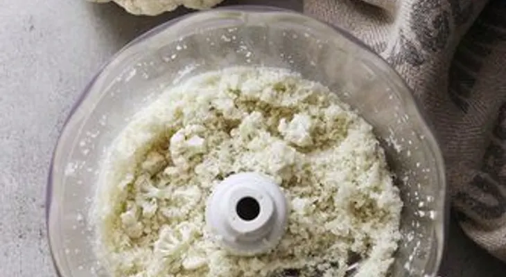 Arroz de coliflor para evitar la inflamación en lugar del común