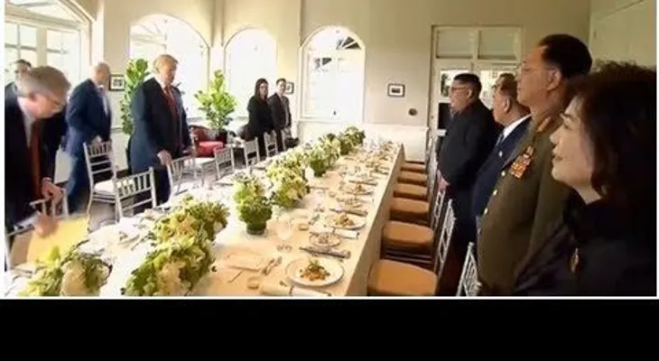 Donald Trump hizo una de sus clásicas ocurrencias y desconcertó a Kim Jong-un
