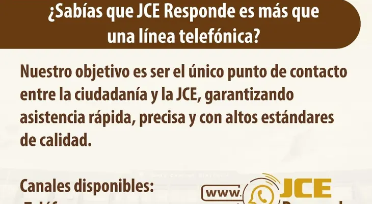 JCE fortalece servicios en "Centro de Contacto Institucional JCE Responde"