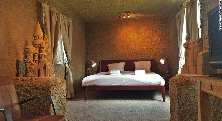 El primer hotel de arena del mundo abre en los Países Bajos