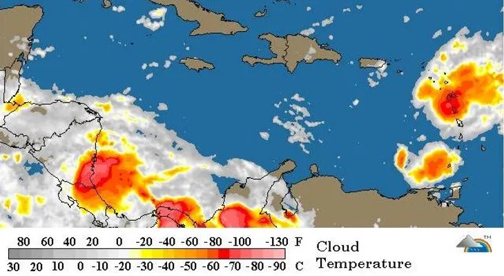 Onda tropical seguirá provocando lluvias sobre el país
