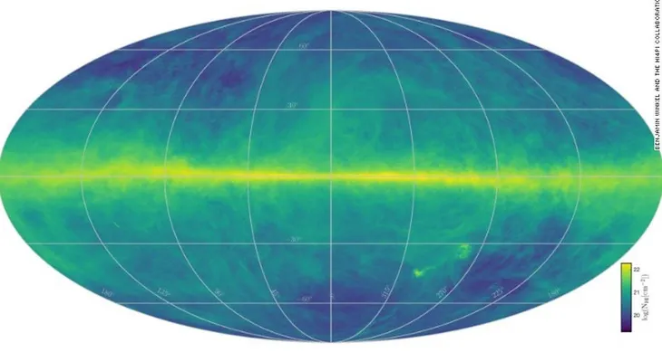 Astrónomos dibujan un mapa detallado de la Vía Láctea (VIDEO)