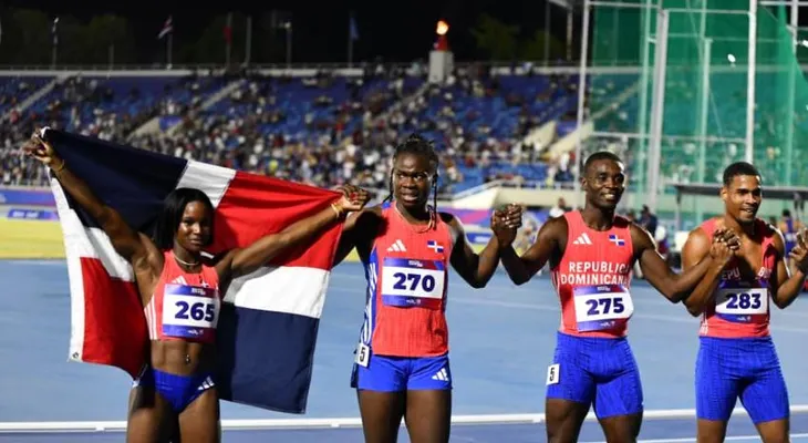 República Dominicana es descalificada en relevo 4x100 mixto de los Juegos Centroamericanos