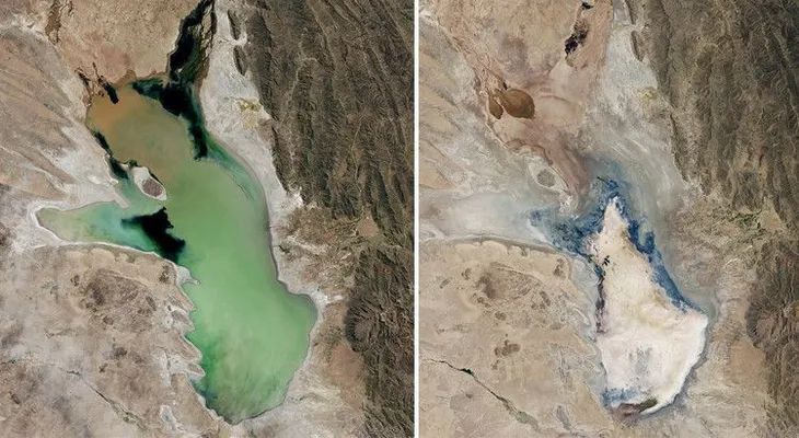 Catástrofe ecológica en Latinoamérica: desaparece un lago gigantesco